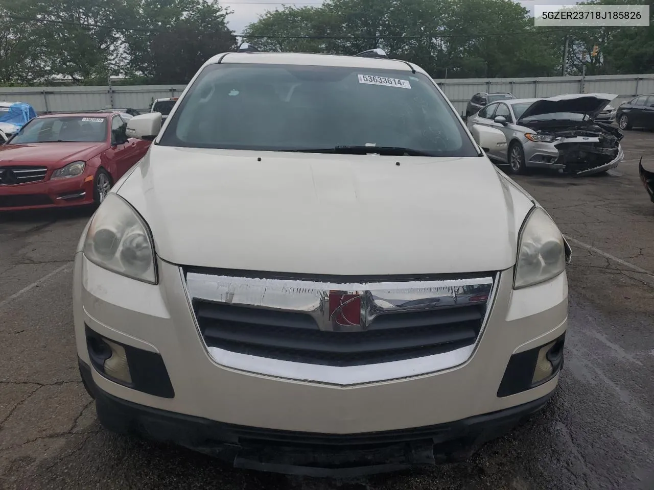 2008 Saturn Outlook Xr VIN: 5GZER23718J185826 Lot: 53633614