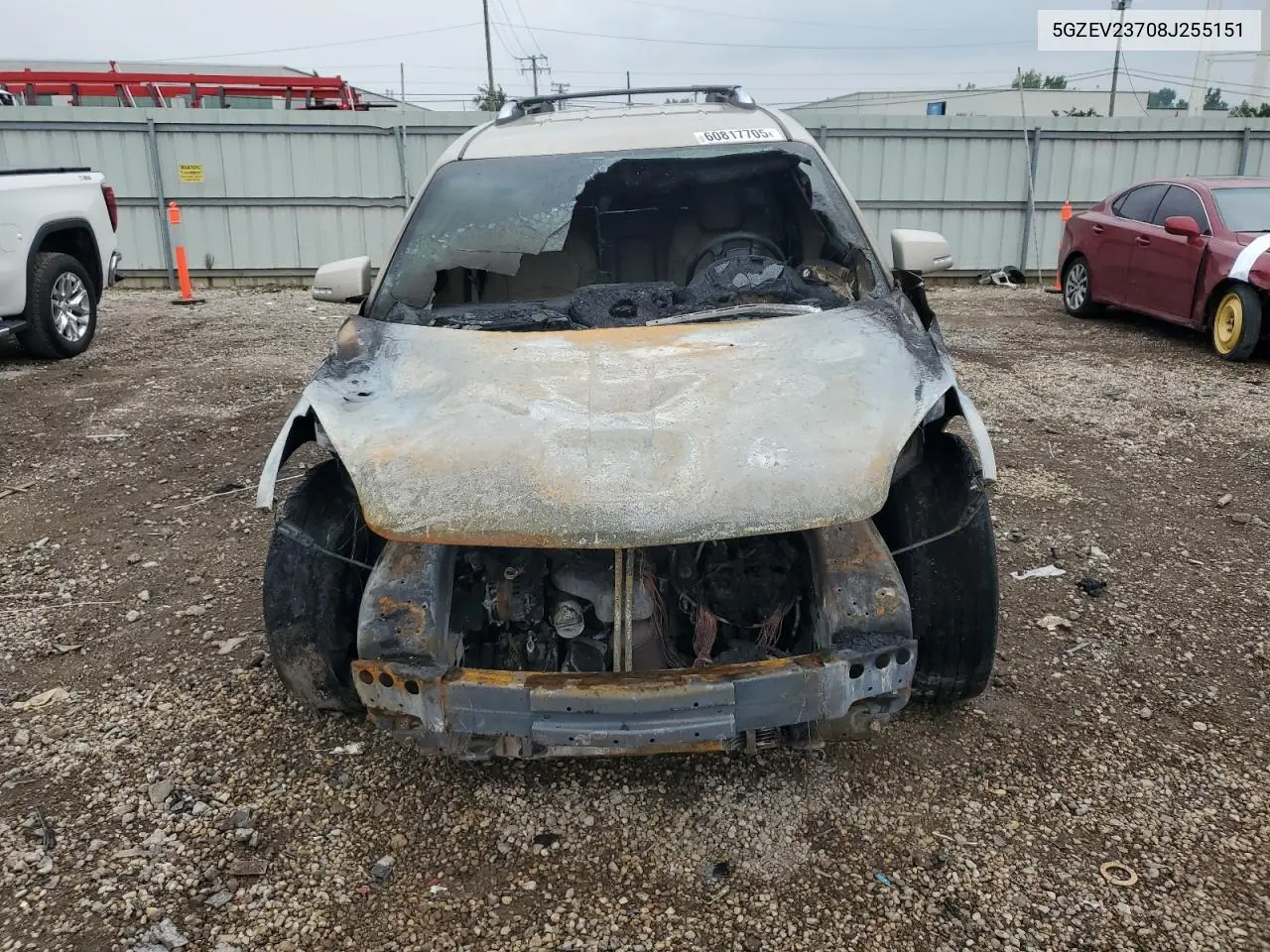 2008 Saturn Outlook Xr VIN: 5GZEV23708J255151 Lot: 60817705