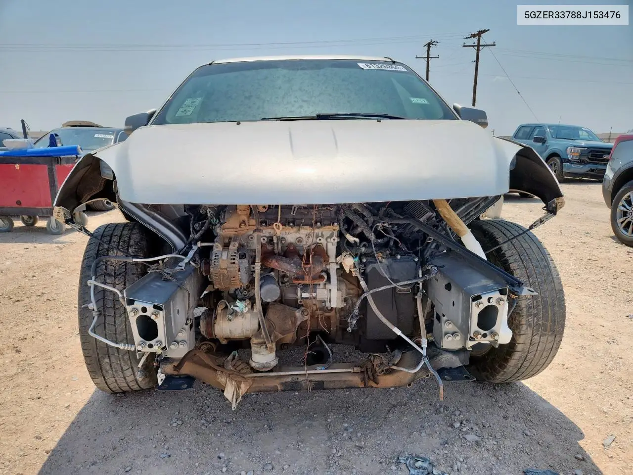 2008 Saturn Outlook Xr VIN: 5GZER33788J153476 Lot: 61326365