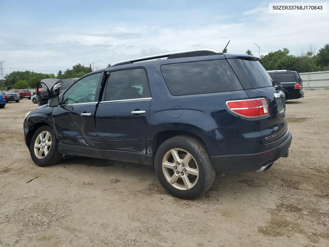 2008 Saturn Outlook Xr VIN: 5GZER33768J170843 Lot: 64089295