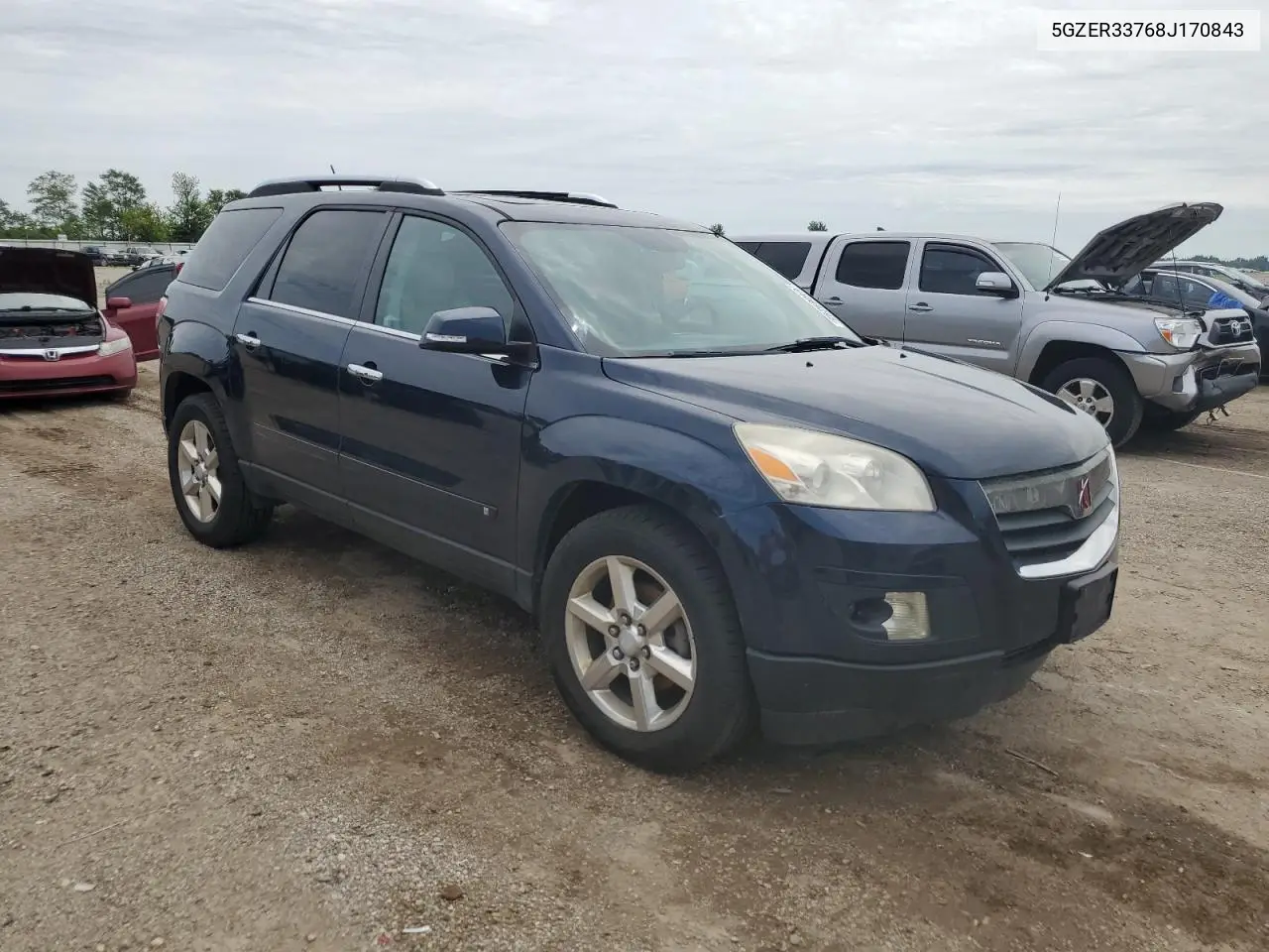 2008 Saturn Outlook Xr VIN: 5GZER33768J170843 Lot: 64089295