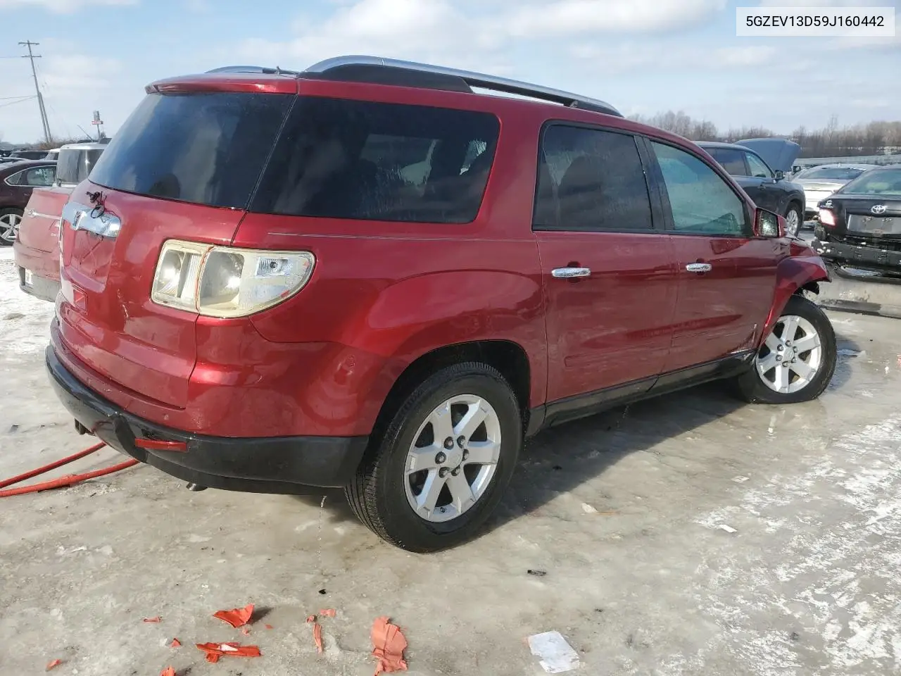 2009 Saturn Outlook Xe VIN: 5GZEV13D59J160442 Lot: 44773255