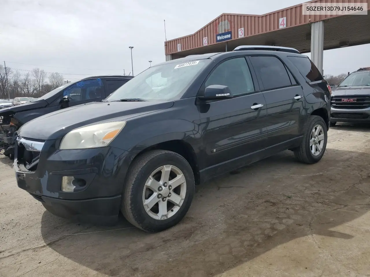 2009 Saturn Outlook Xe VIN: 5GZER13D79J154646 Lot: 48877435