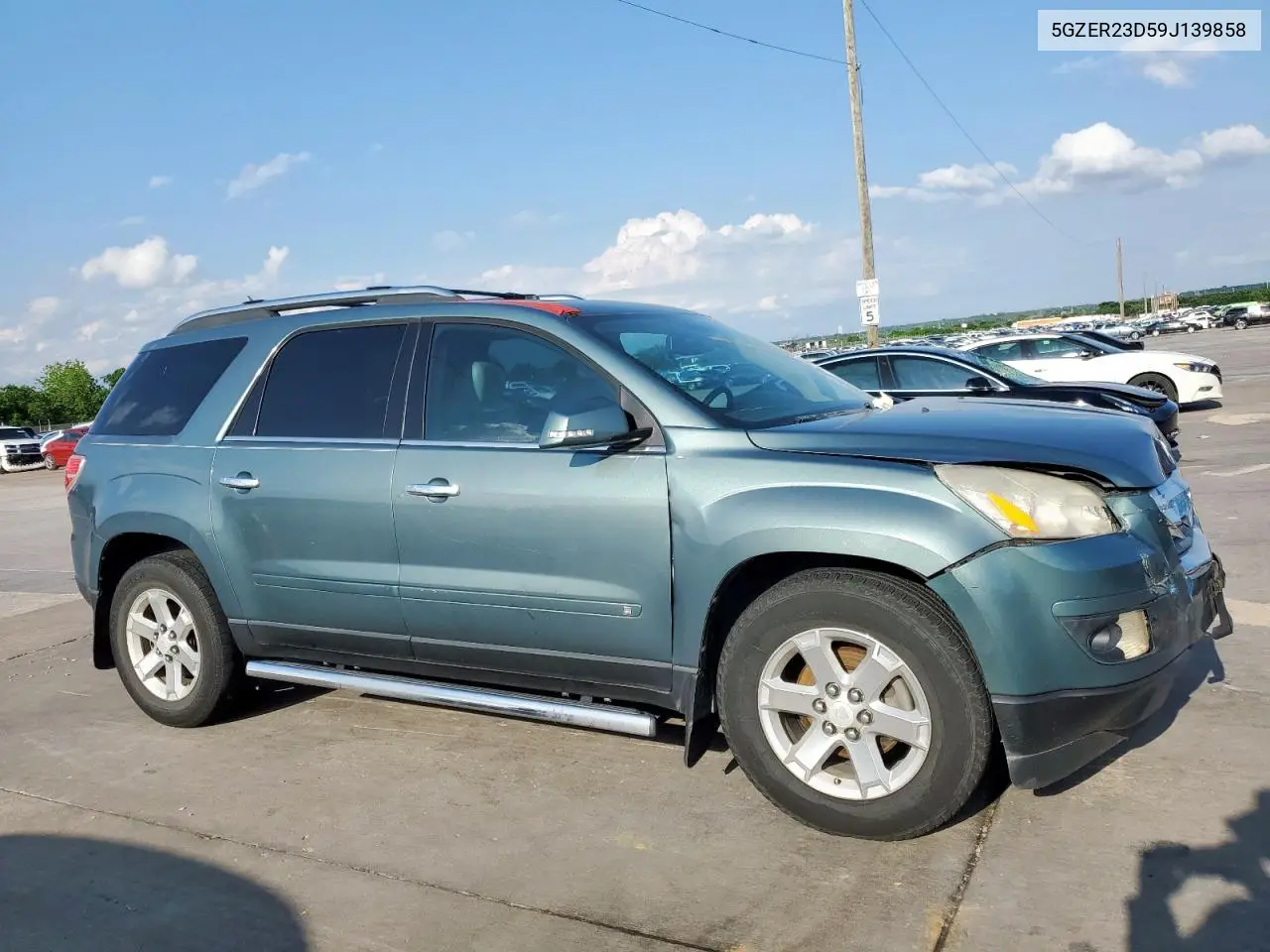 2009 Saturn Outlook Xr VIN: 5GZER23D59J139858 Lot: 54194865