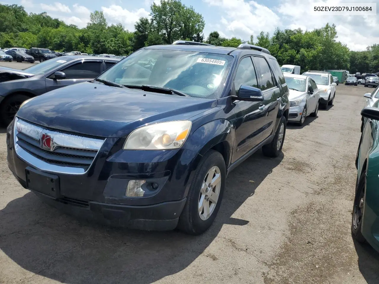 2009 Saturn Outlook Xr VIN: 5GZEV23D79J100684 Lot: 63054805