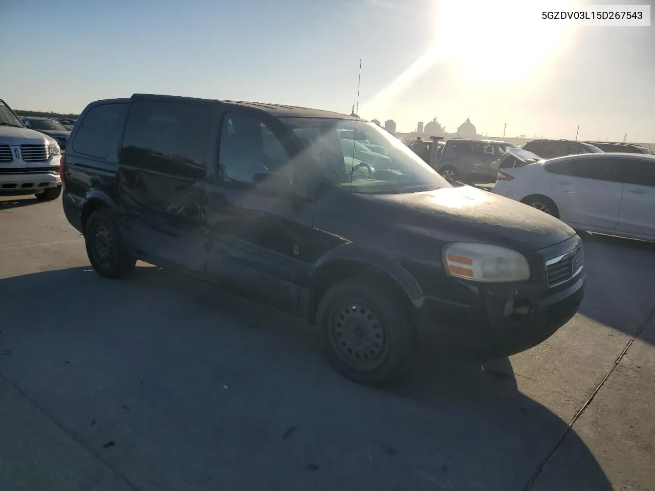 2005 Saturn Relay 2 VIN: 5GZDV03L15D267543 Lot: 76602284