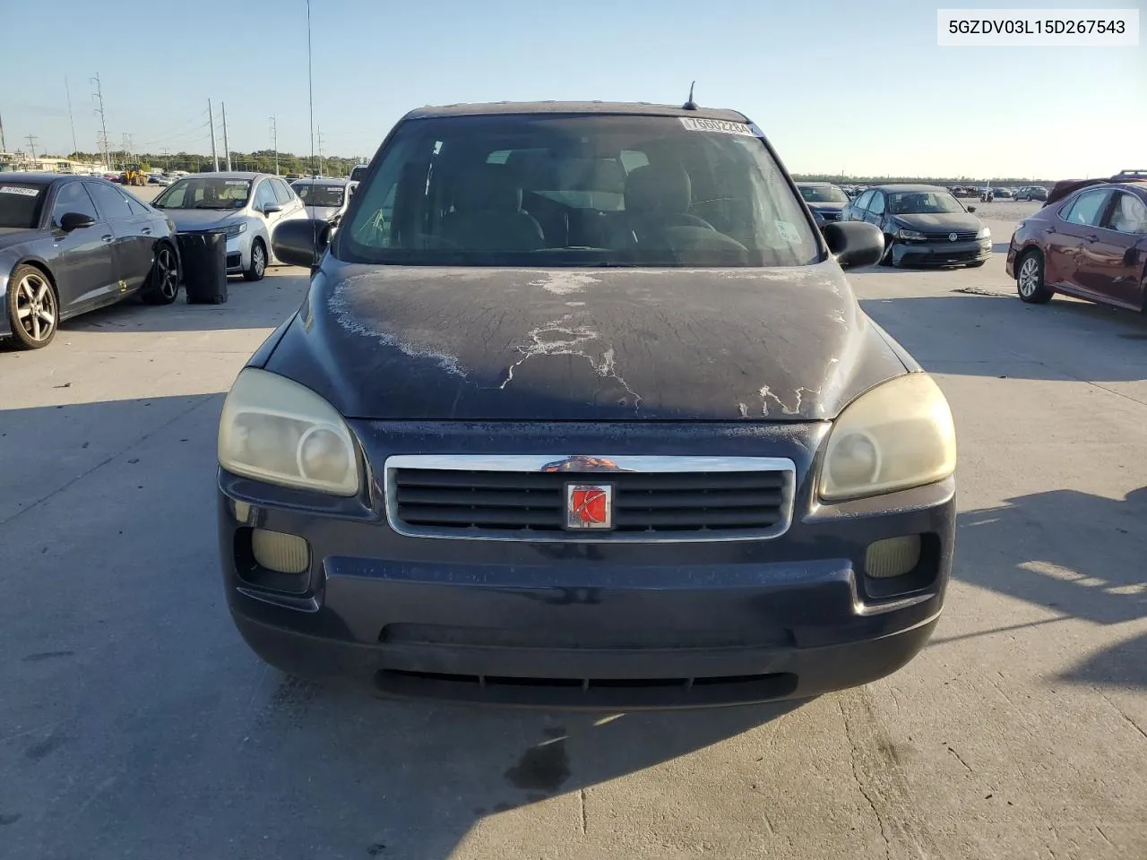 2005 Saturn Relay 2 VIN: 5GZDV03L15D267543 Lot: 76602284