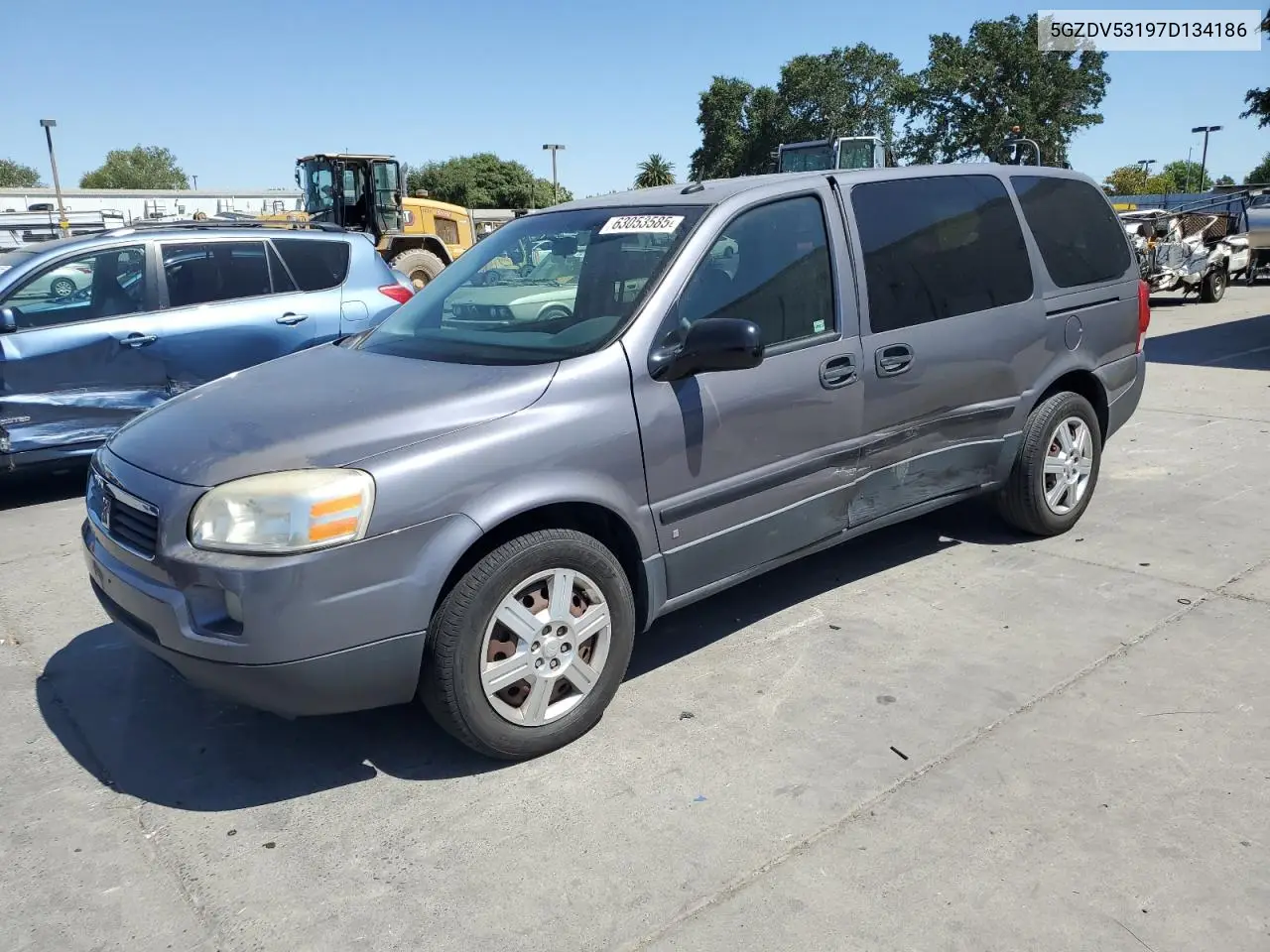 2007 Saturn Relay 1 VIN: 5GZDV53197D134186 Lot: 63053585