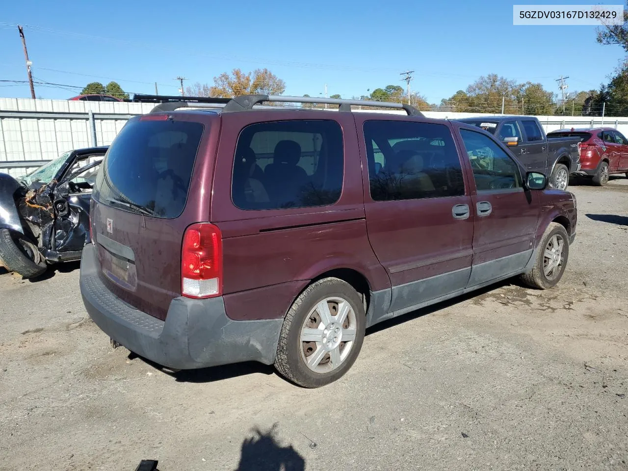 2007 Saturn Relay 2 VIN: 5GZDV03167D132429 Lot: 79903763