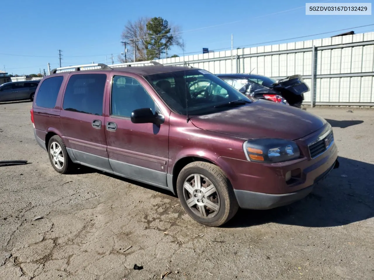 2007 Saturn Relay 2 VIN: 5GZDV03167D132429 Lot: 79903763