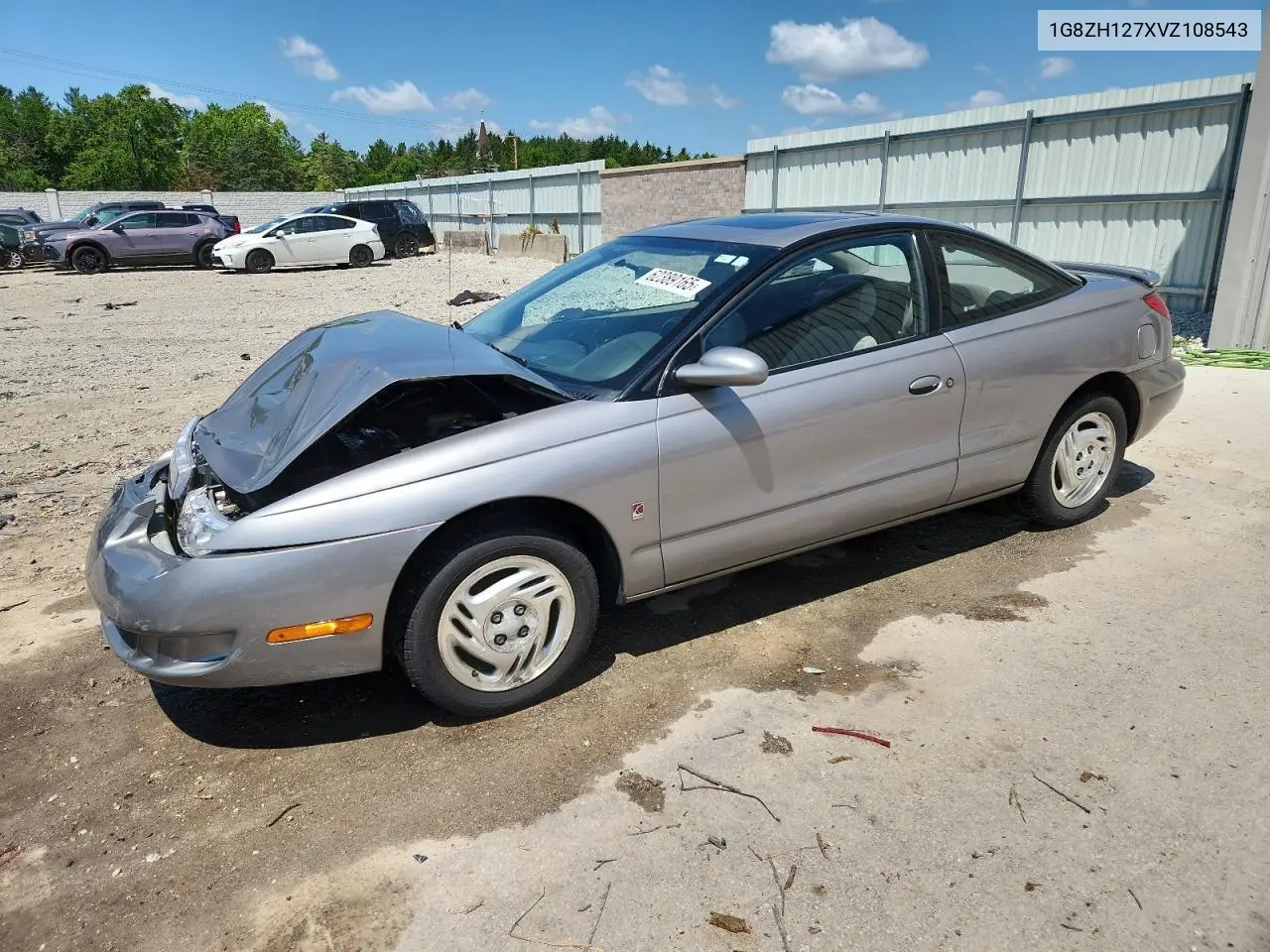 1997 Saturn Sc2 VIN: 1G8ZH127XVZ108543 Lot: 62389165