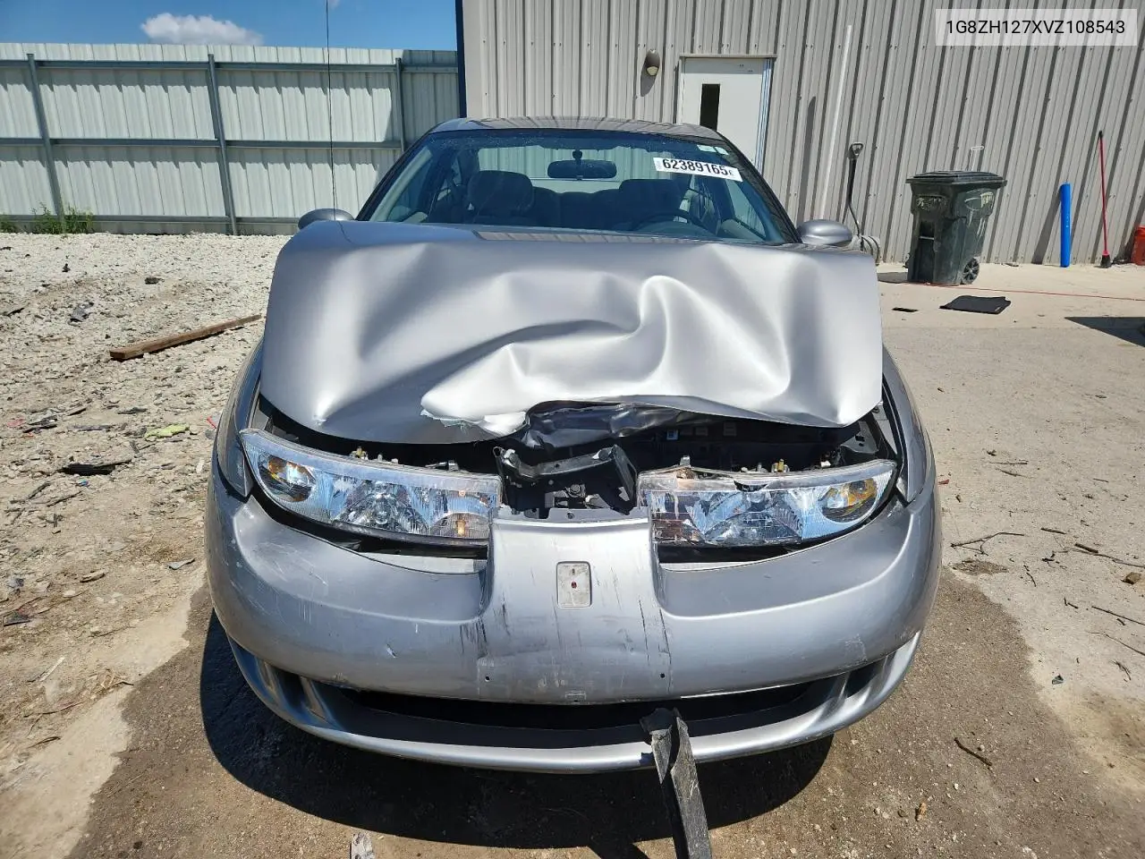 1997 Saturn Sc2 VIN: 1G8ZH127XVZ108543 Lot: 62389165
