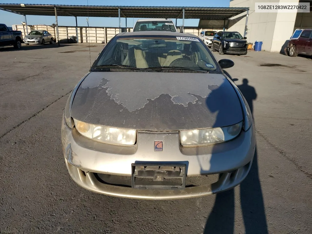 1998 Saturn Sc1 VIN: 1G8ZE1283WZ270422 Lot: 77565404