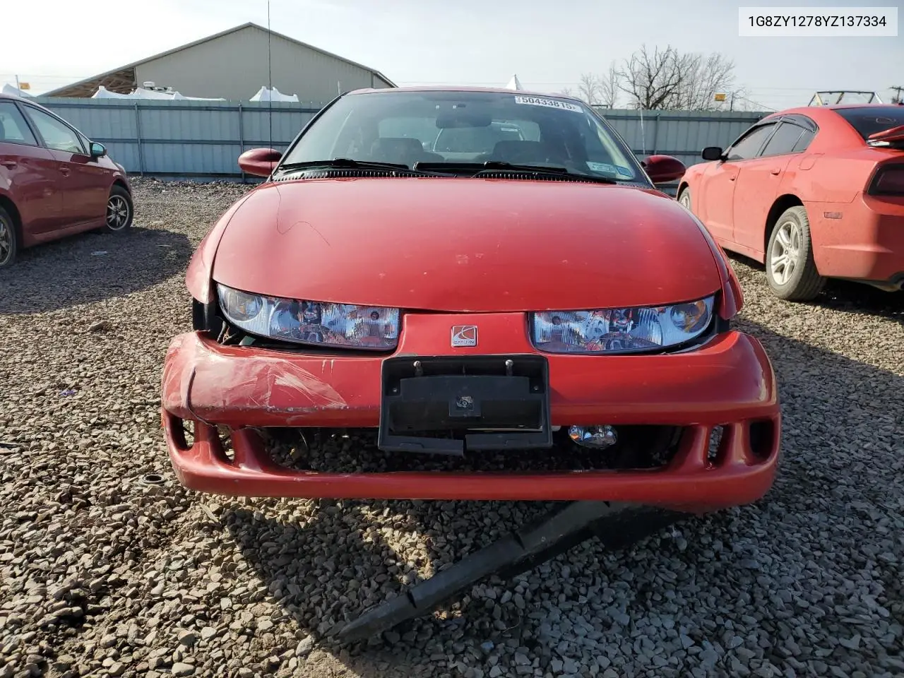 2000 Saturn Sc2 VIN: 1G8ZY1278YZ137334 Lot: 50433815