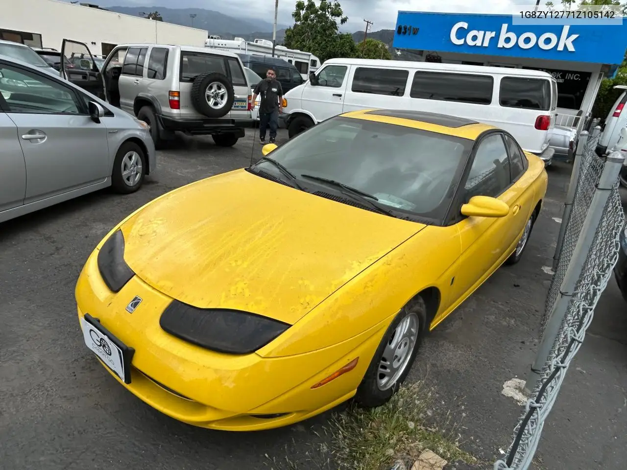 2001 Saturn Sc2 VIN: 1G8ZY12771Z105142 Lot: 54940825