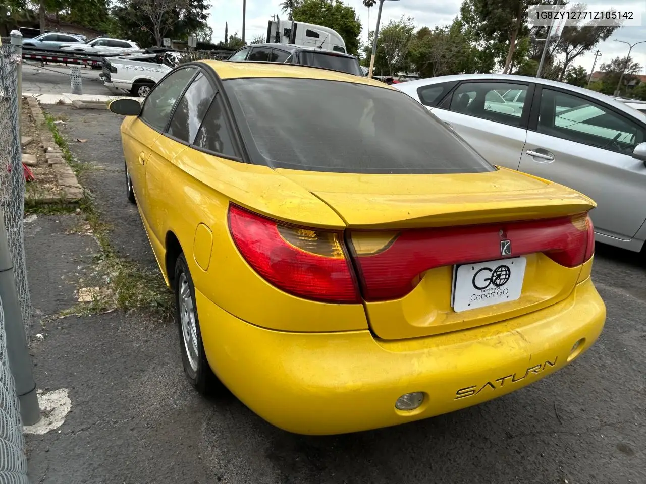 2001 Saturn Sc2 VIN: 1G8ZY12771Z105142 Lot: 54940825