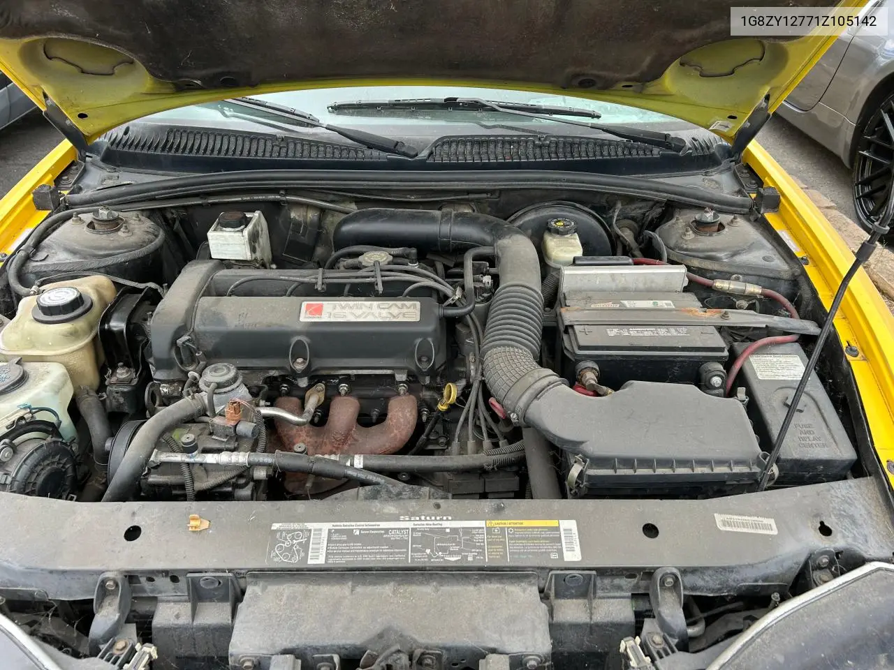 2001 Saturn Sc2 VIN: 1G8ZY12771Z105142 Lot: 54940825