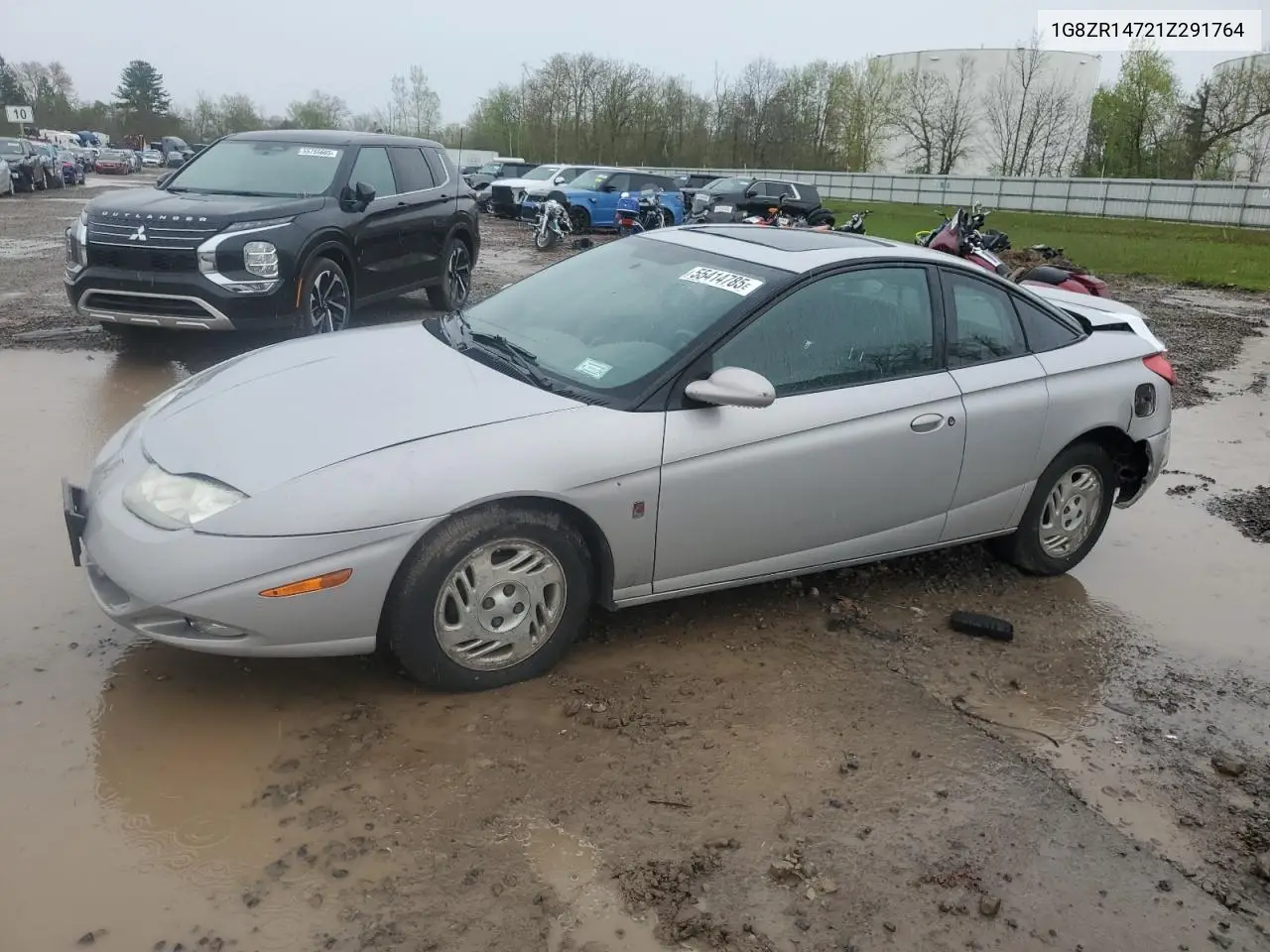 2001 Saturn Sc2 VIN: 1G8ZR14721Z291764 Lot: 55414785