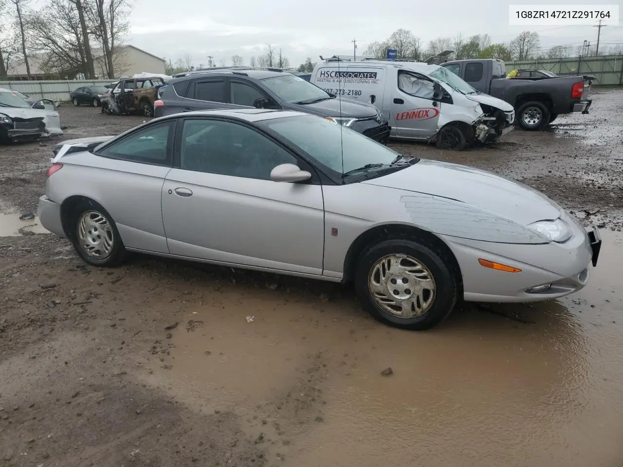 2001 Saturn Sc2 VIN: 1G8ZR14721Z291764 Lot: 55414785