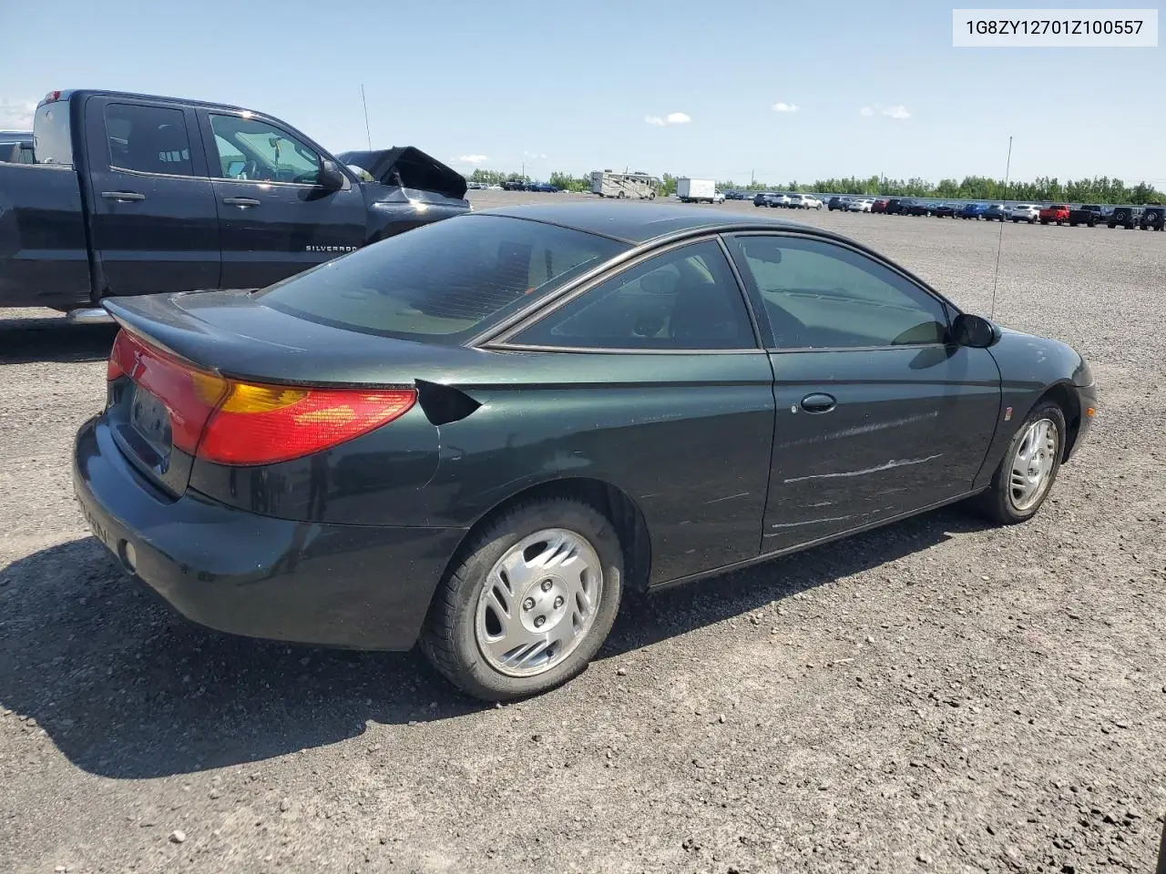 2001 Saturn Sc2 VIN: 1G8ZY12701Z100557 Lot: 61967075