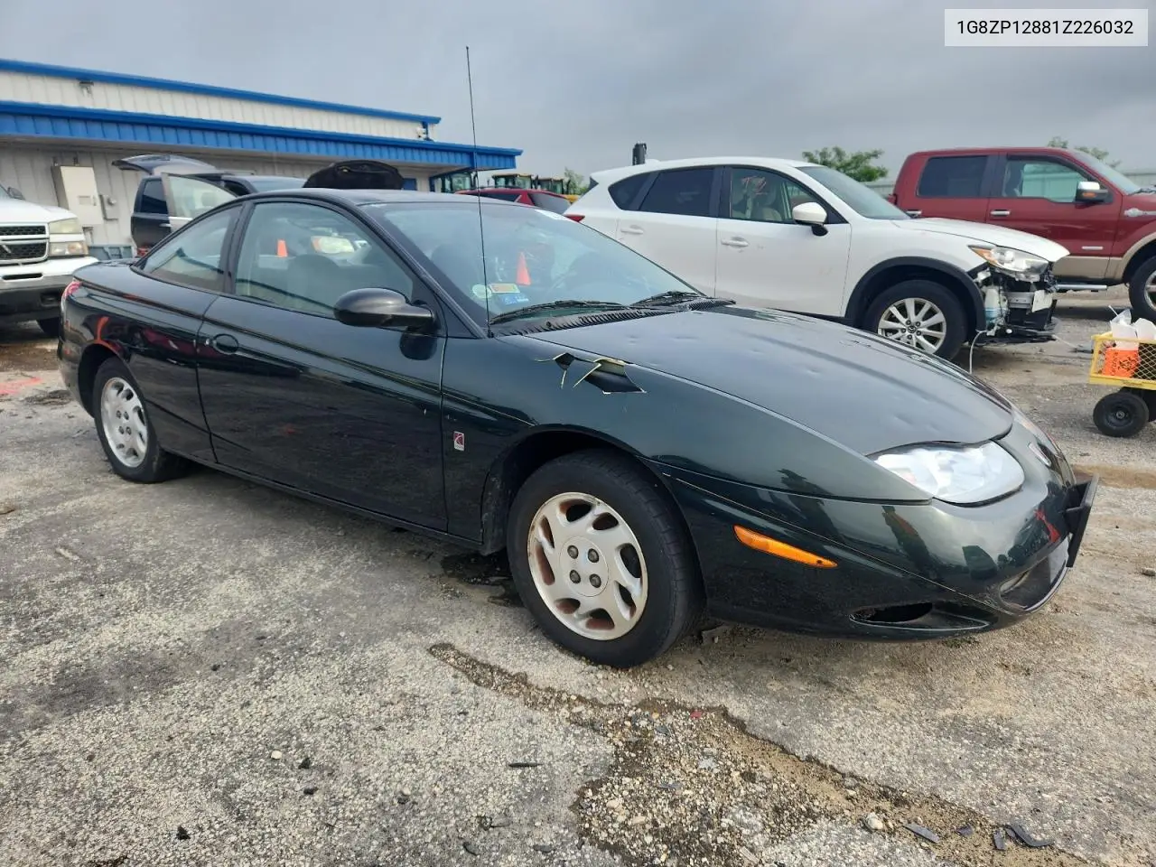 2001 Saturn Sc1 VIN: 1G8ZP12881Z226032 Lot: 62209055
