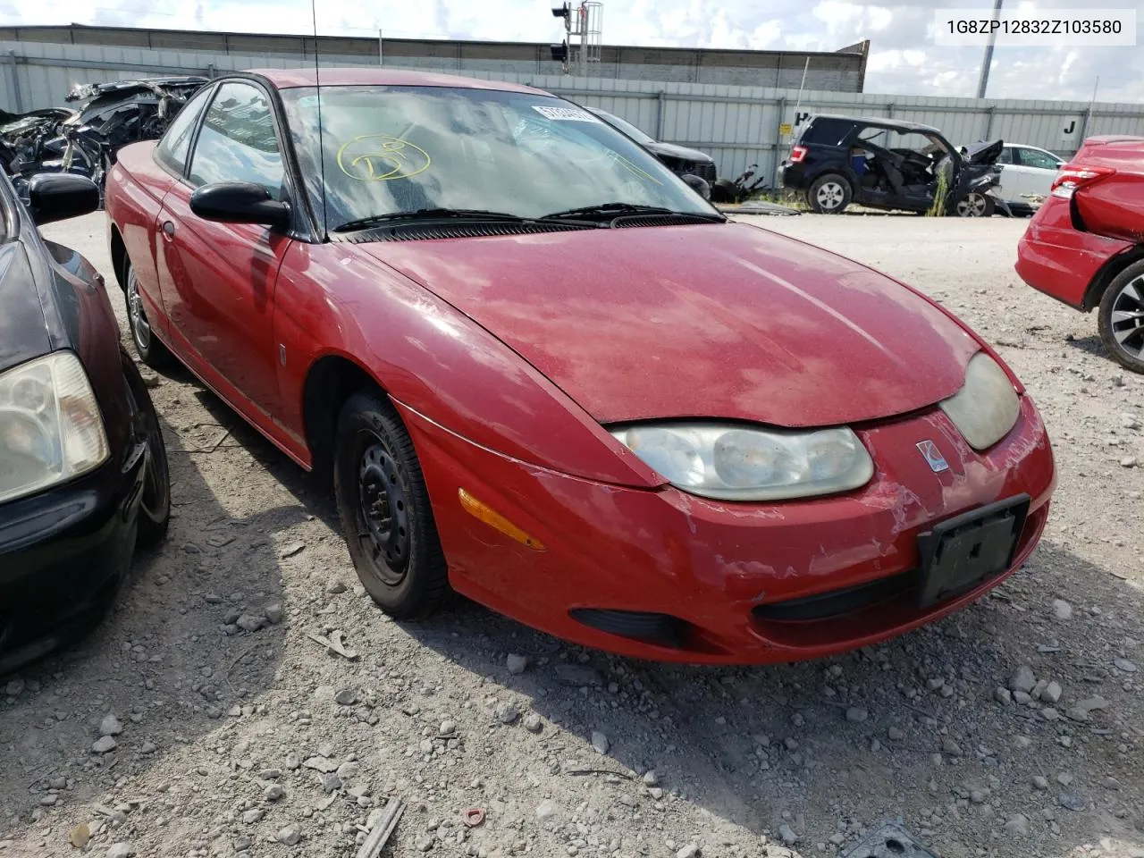 2002 Saturn Sc1 VIN: 1G8ZP12832Z103580 Lot: 57334972