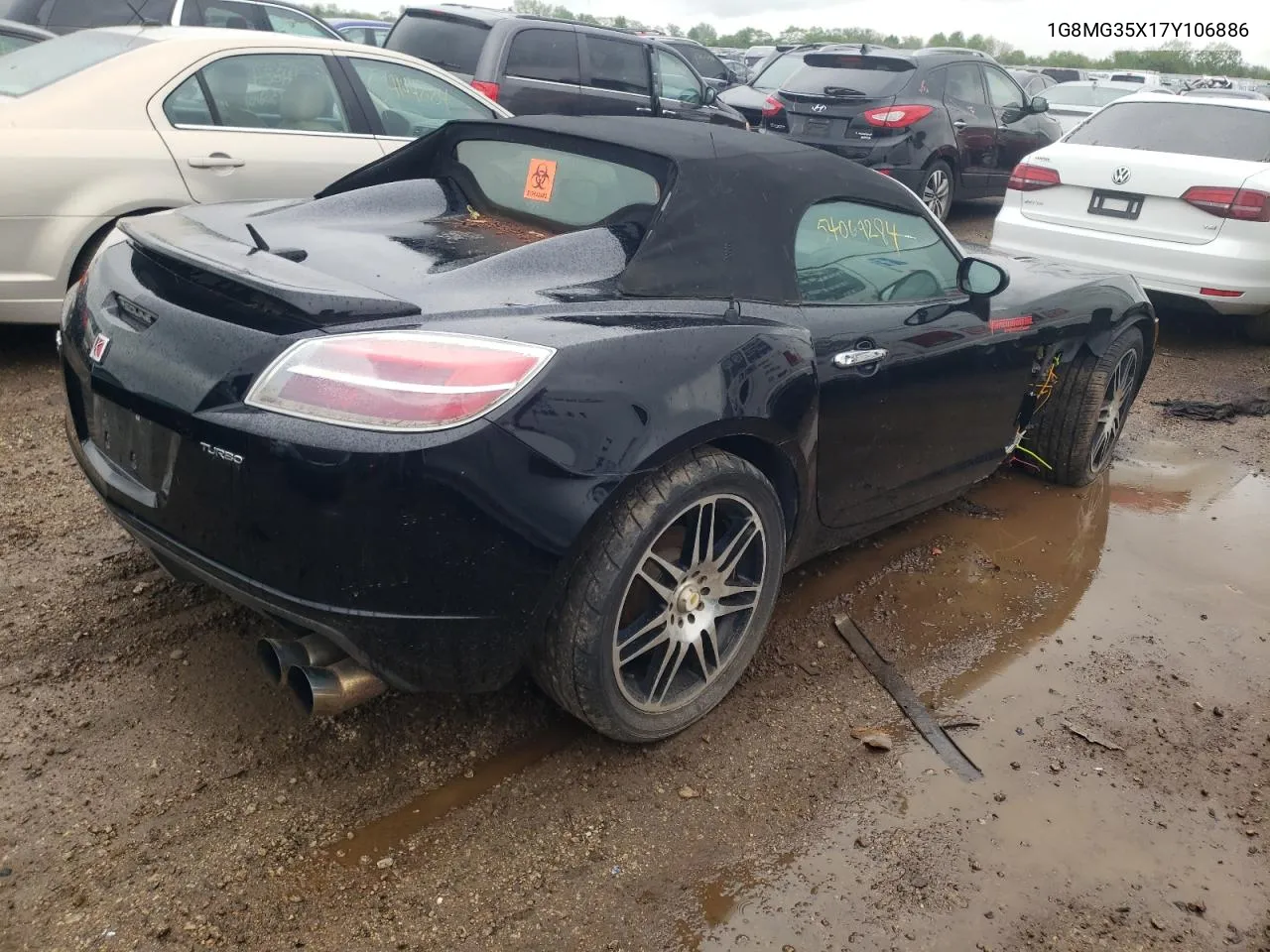2007 Saturn Sky Redline VIN: 1G8MG35X17Y106886 Lot: 54069284