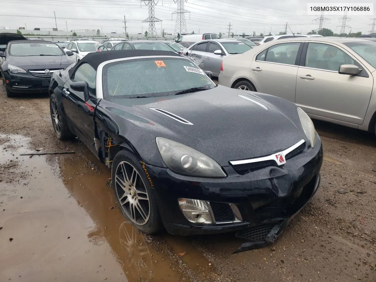 2007 Saturn Sky Redline VIN: 1G8MG35X17Y106886 Lot: 54069284