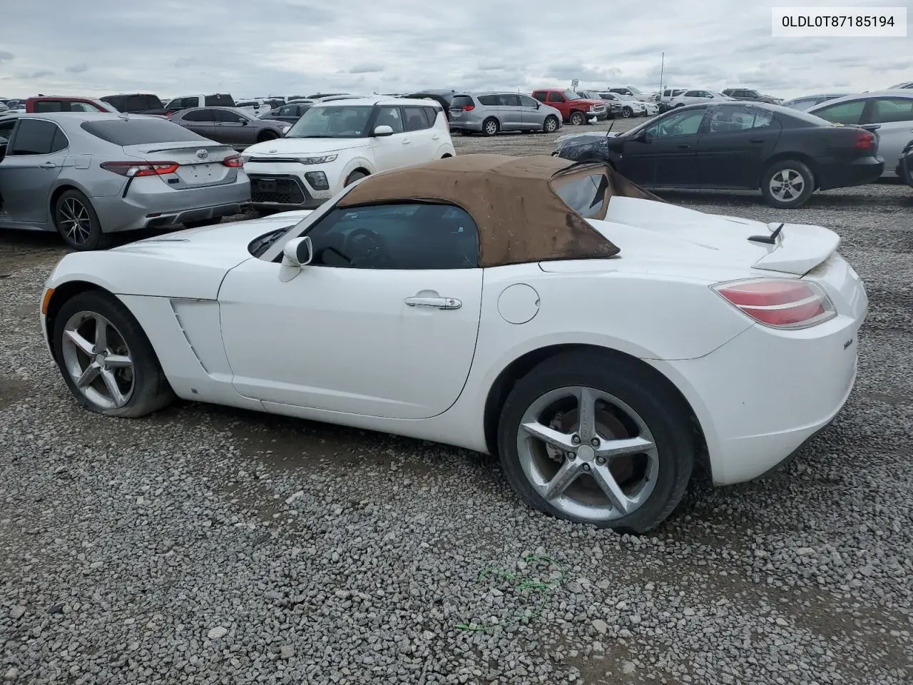 2007 Saturn Sky VIN: 0LDL0T87185194 Lot: 55840575