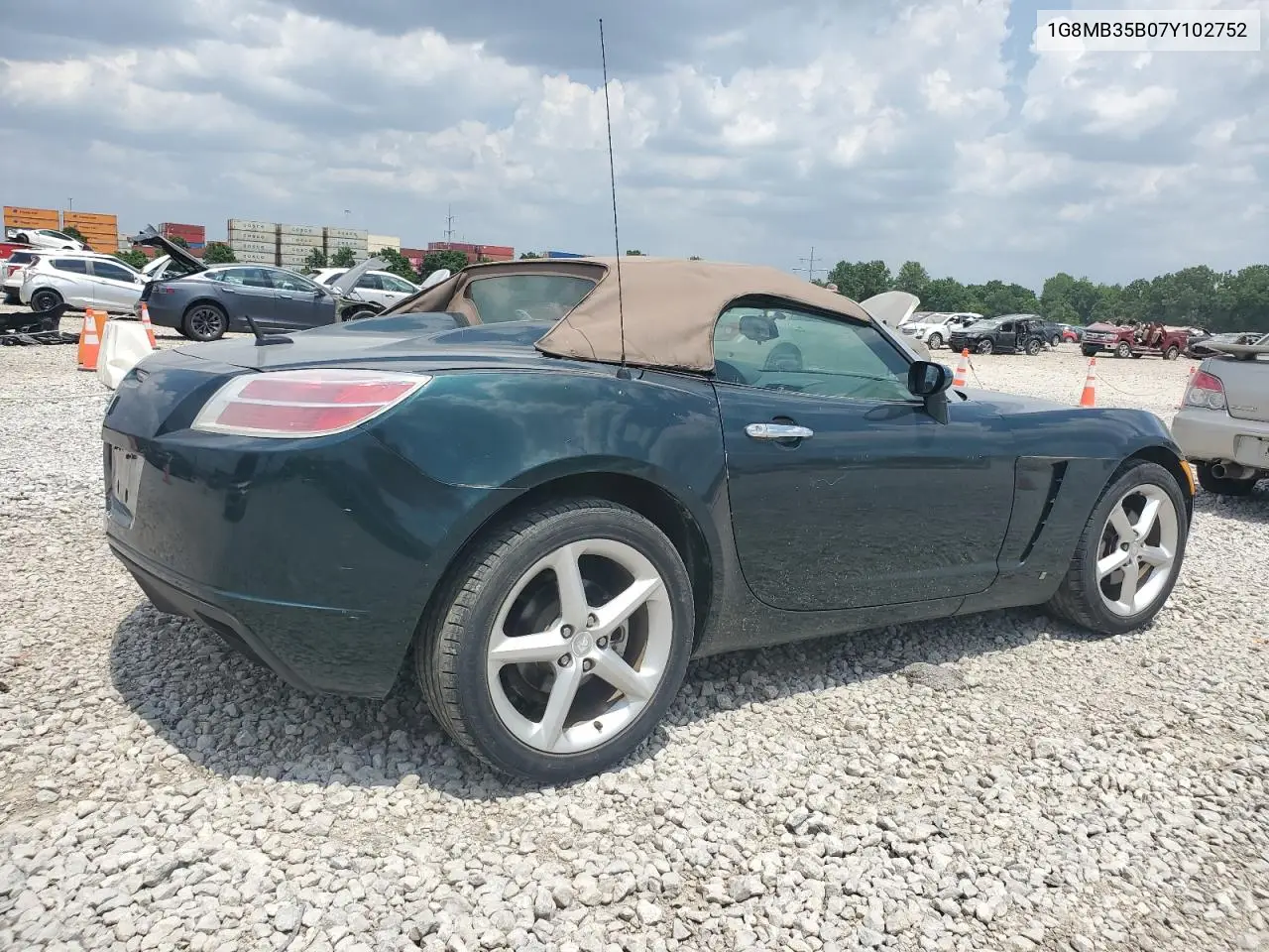 2007 Saturn Sky VIN: 1G8MB35B07Y102752 Lot: 62430975