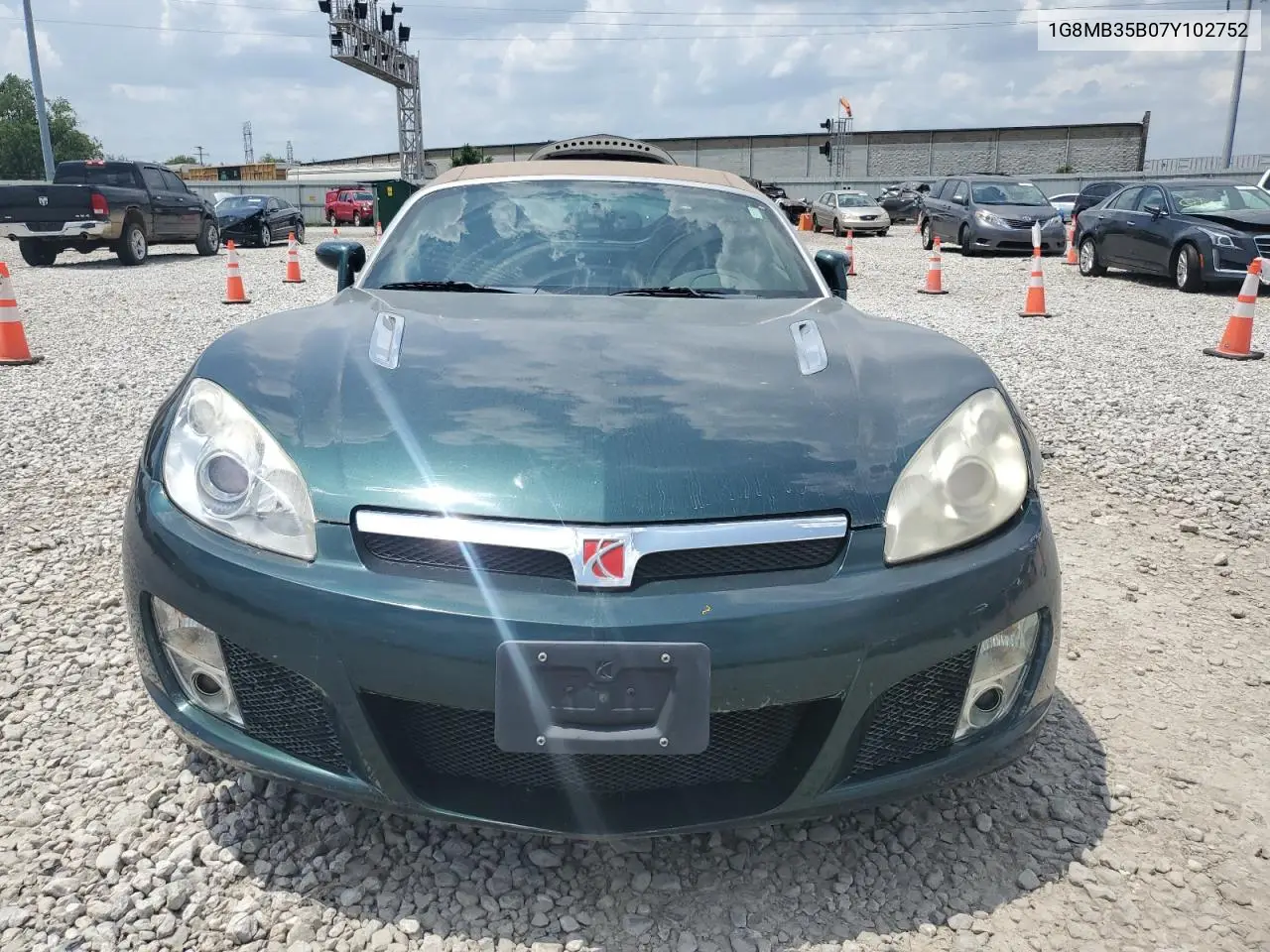 2007 Saturn Sky VIN: 1G8MB35B07Y102752 Lot: 62430975