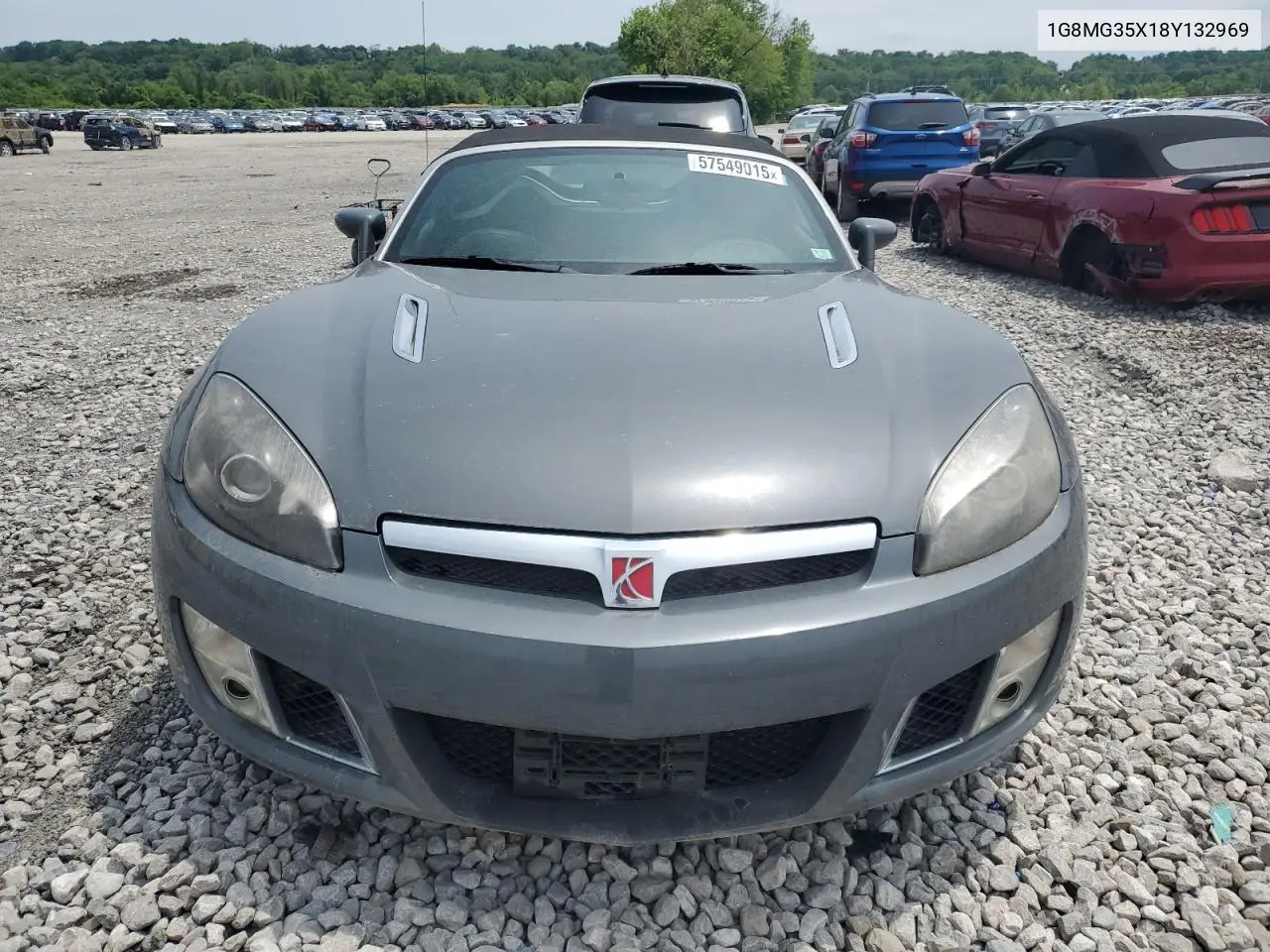 2008 Saturn Sky Redline VIN: 1G8MG35X18Y132969 Lot: 57549015