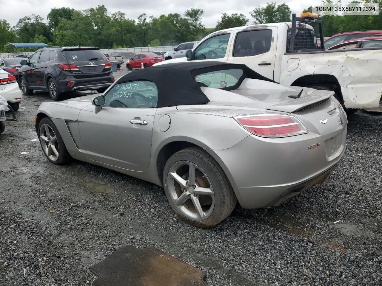 2008 Saturn Sky Redline VIN: 1G8MF35X58Y112324 Lot: 58230975