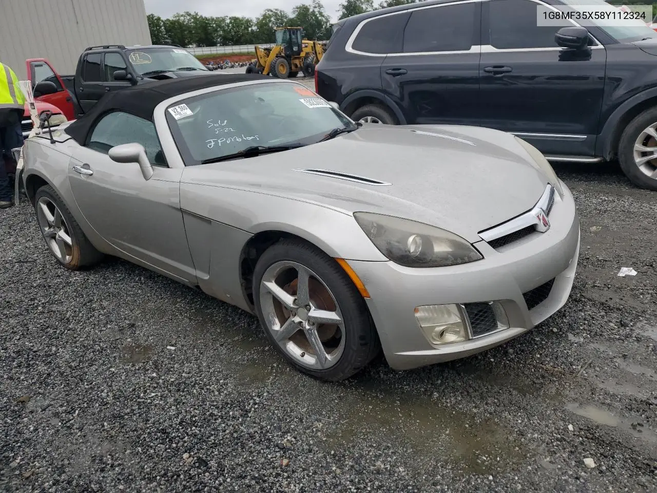 2008 Saturn Sky Redline VIN: 1G8MF35X58Y112324 Lot: 58230975
