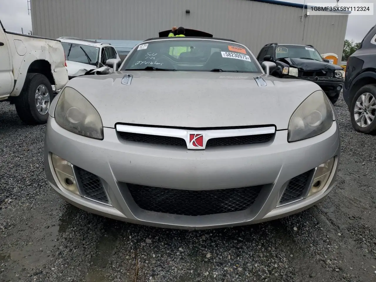 2008 Saturn Sky Redline VIN: 1G8MF35X58Y112324 Lot: 58230975