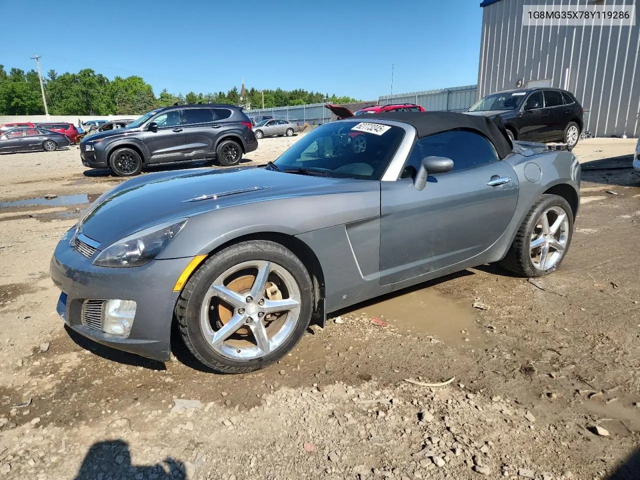 2008 Saturn Sky Redline VIN: 1G8MG35X78Y119286 Lot: 62773245