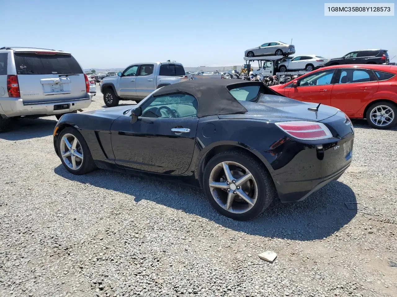 2008 Saturn Sky VIN: 1G8MC35B08Y128573 Lot: 62907145