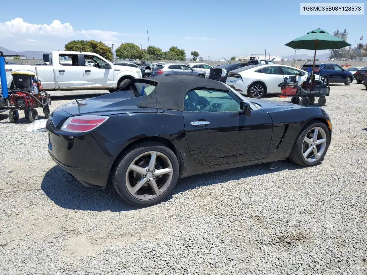 2008 Saturn Sky VIN: 1G8MC35B08Y128573 Lot: 62907145