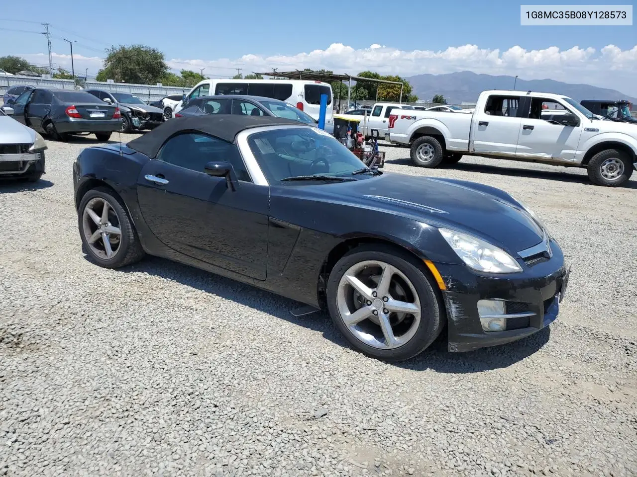 2008 Saturn Sky VIN: 1G8MC35B08Y128573 Lot: 62907145
