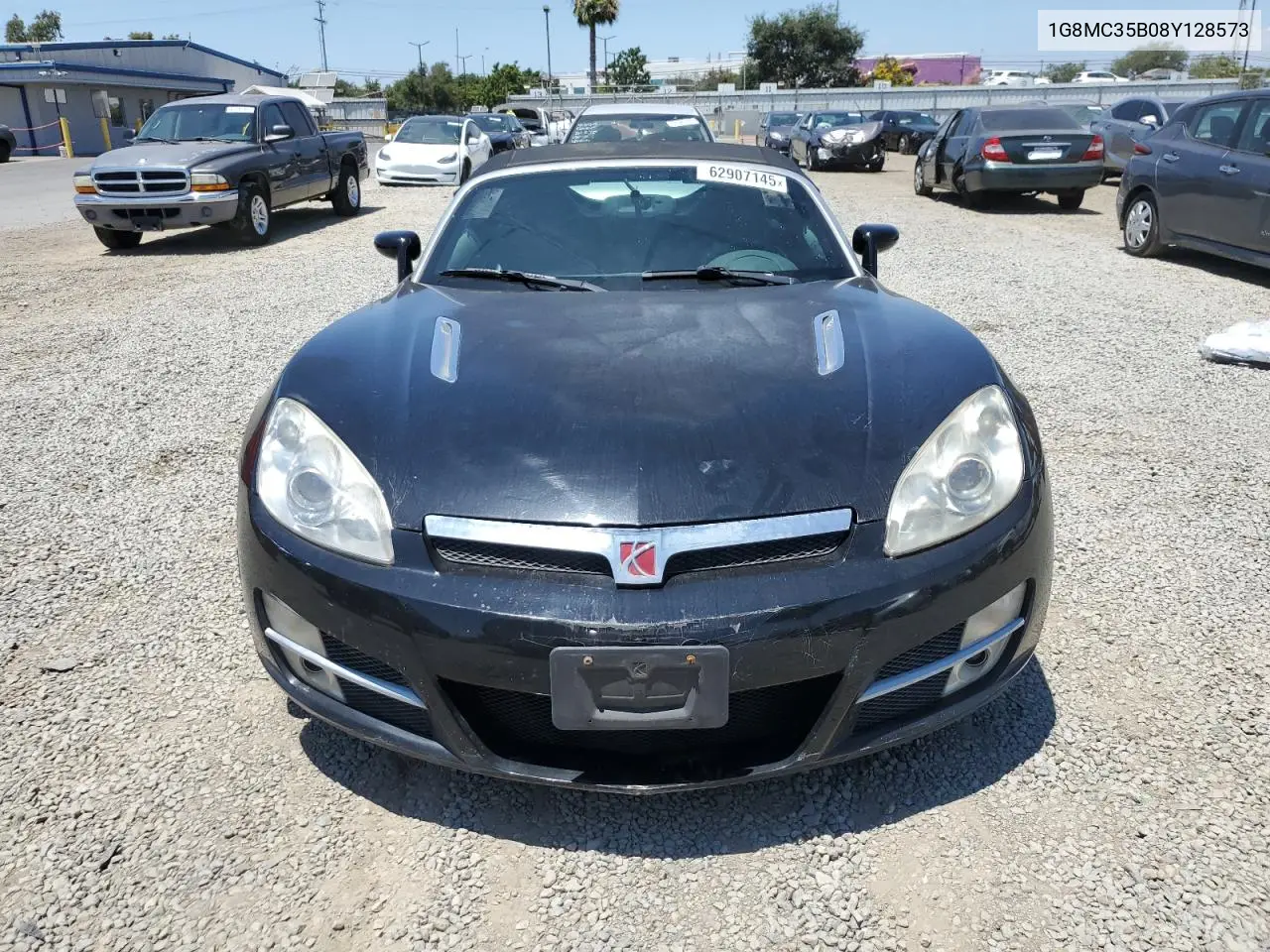 2008 Saturn Sky VIN: 1G8MC35B08Y128573 Lot: 62907145