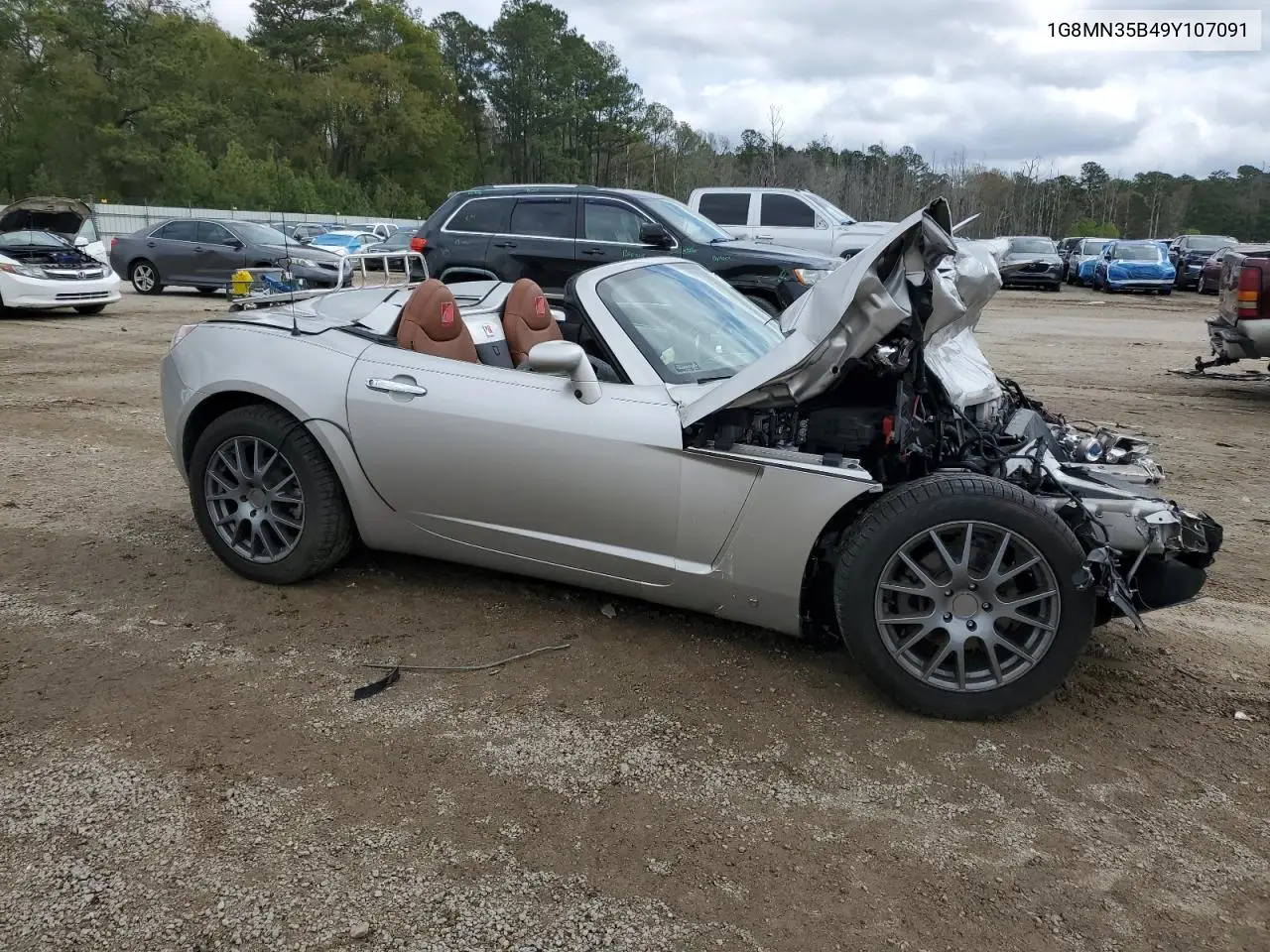 2009 Saturn Sky VIN: 1G8MN35B49Y107091 Lot: 51074705
