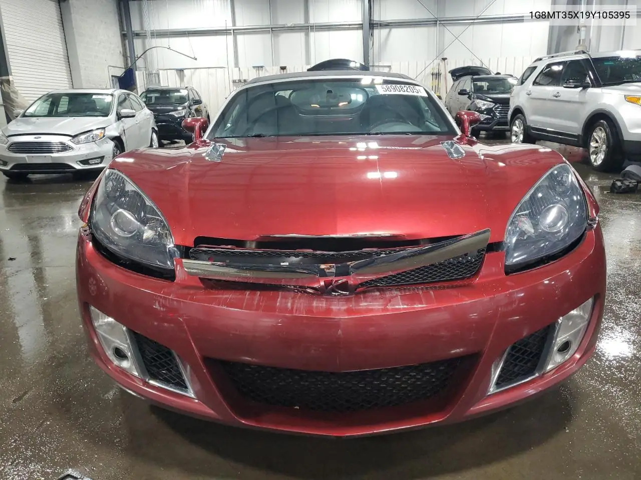 2009 Saturn Sky Redline VIN: 1G8MT35X19Y105395 Lot: 58908205