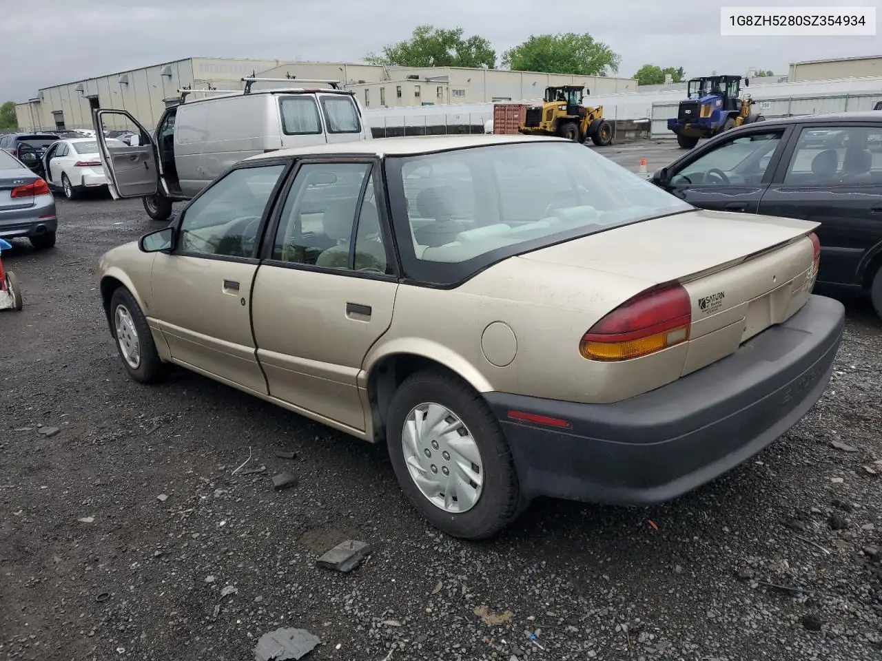 1995 Saturn Sl1 VIN: 1G8ZH5280SZ354934 Lot: 56526335