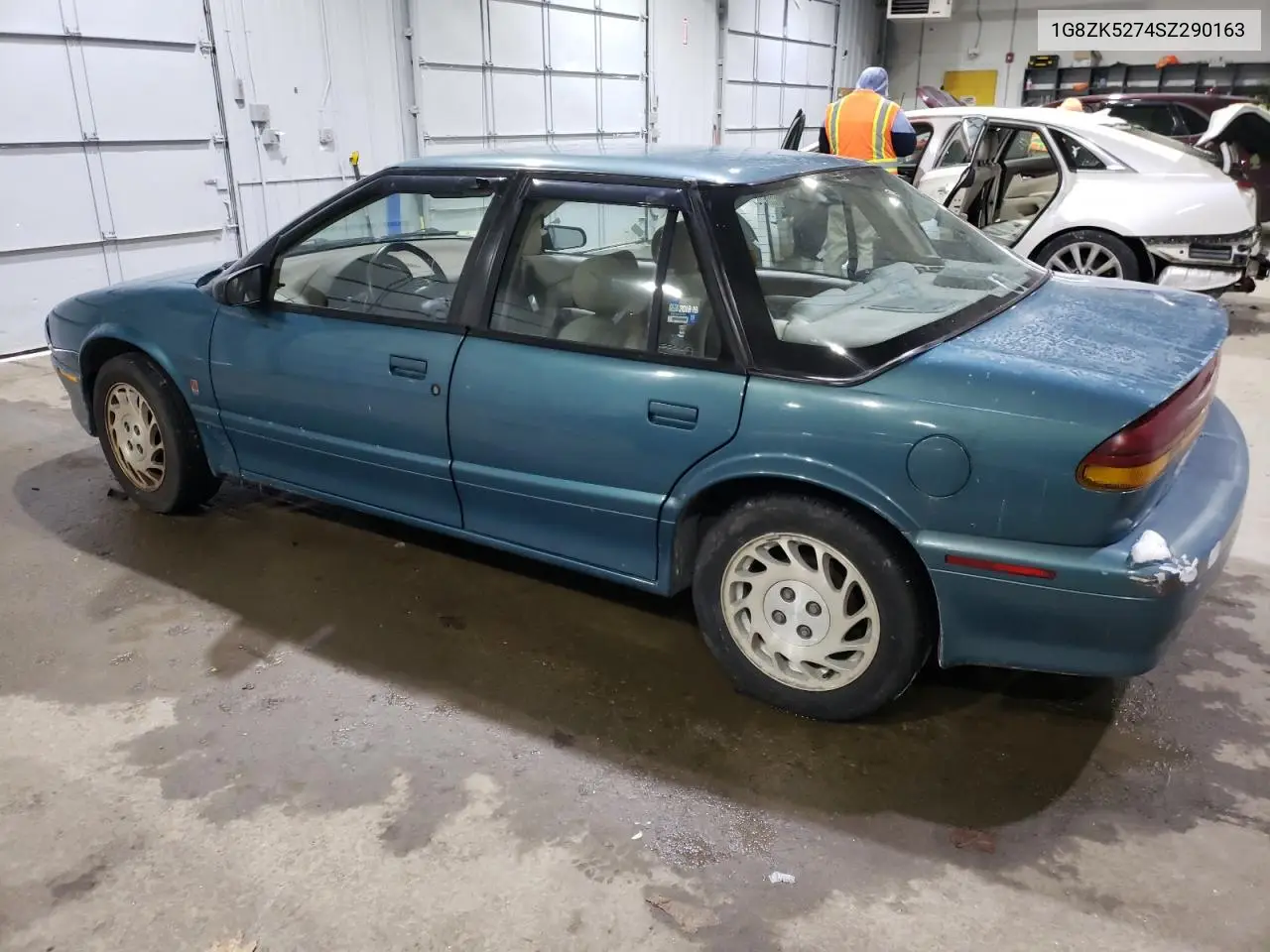 1995 Saturn Sl2 VIN: 1G8ZK5274SZ290163 Lot: 63209085