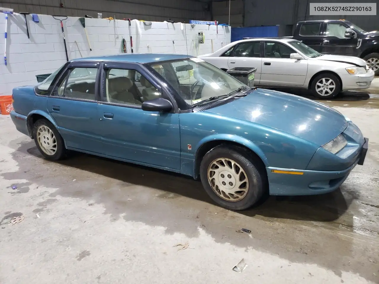 1995 Saturn Sl2 VIN: 1G8ZK5274SZ290163 Lot: 63209085