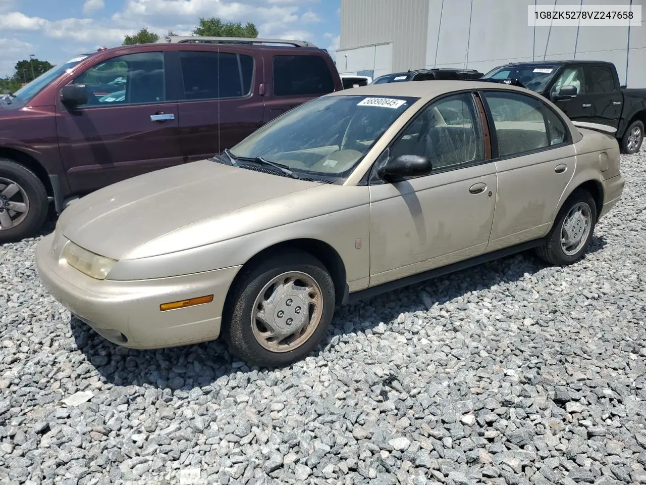 1997 Saturn Sl2 VIN: 1G8ZK5278VZ247658 Lot: 56890845