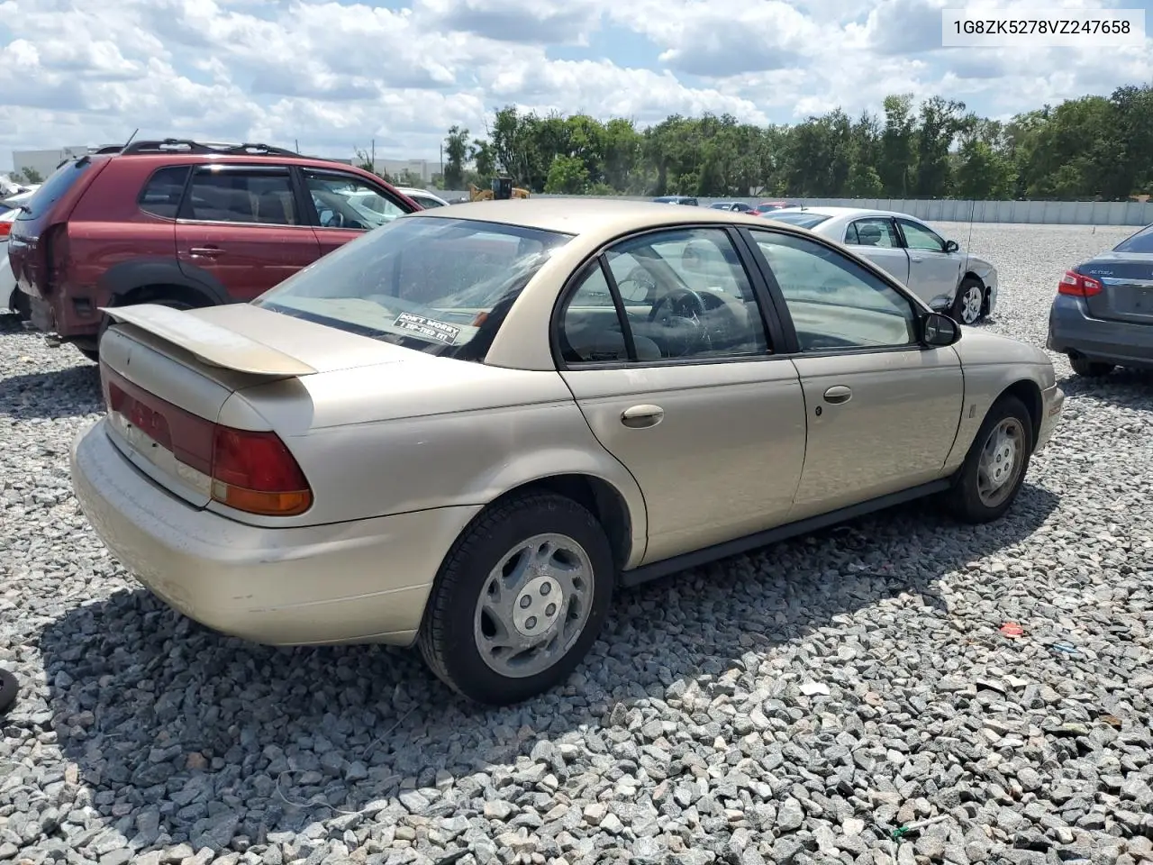 1997 Saturn Sl2 VIN: 1G8ZK5278VZ247658 Lot: 56890845