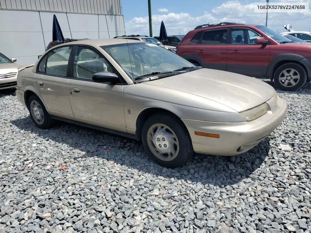 1997 Saturn Sl2 VIN: 1G8ZK5278VZ247658 Lot: 56890845