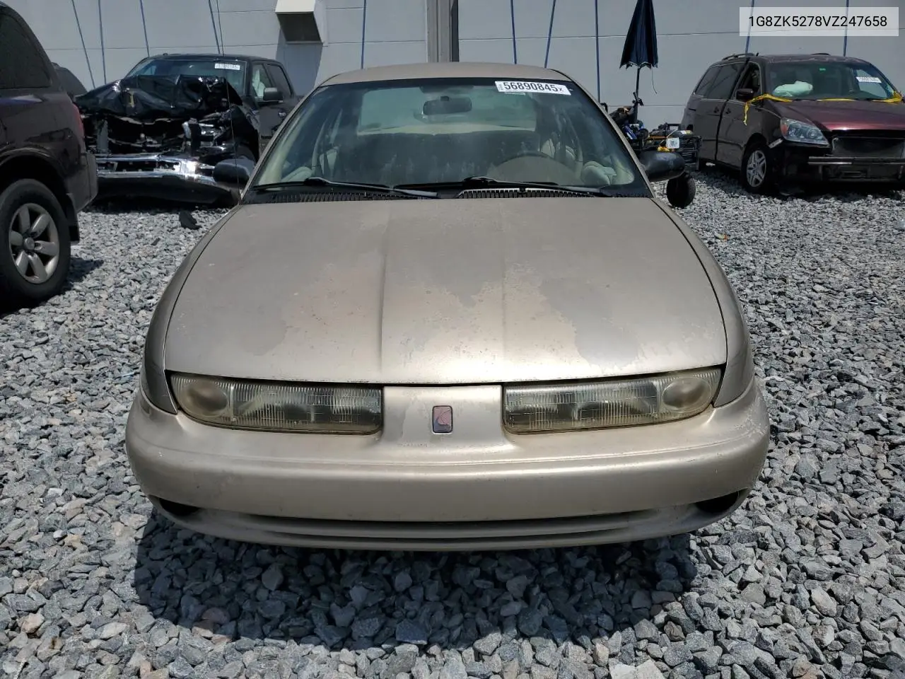 1997 Saturn Sl2 VIN: 1G8ZK5278VZ247658 Lot: 56890845