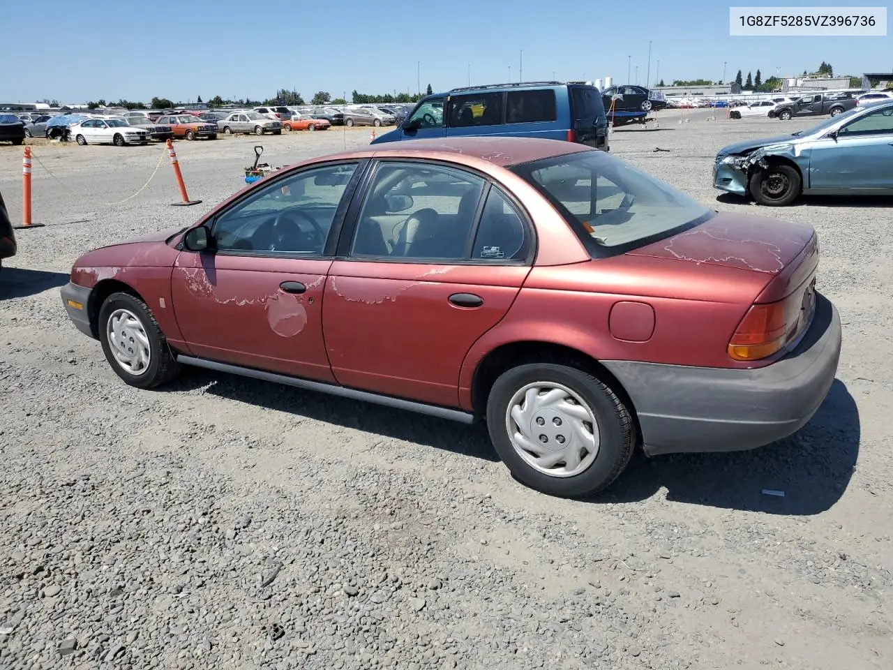 1997 Saturn Sl VIN: 1G8ZF5285VZ396736 Lot: 63685875